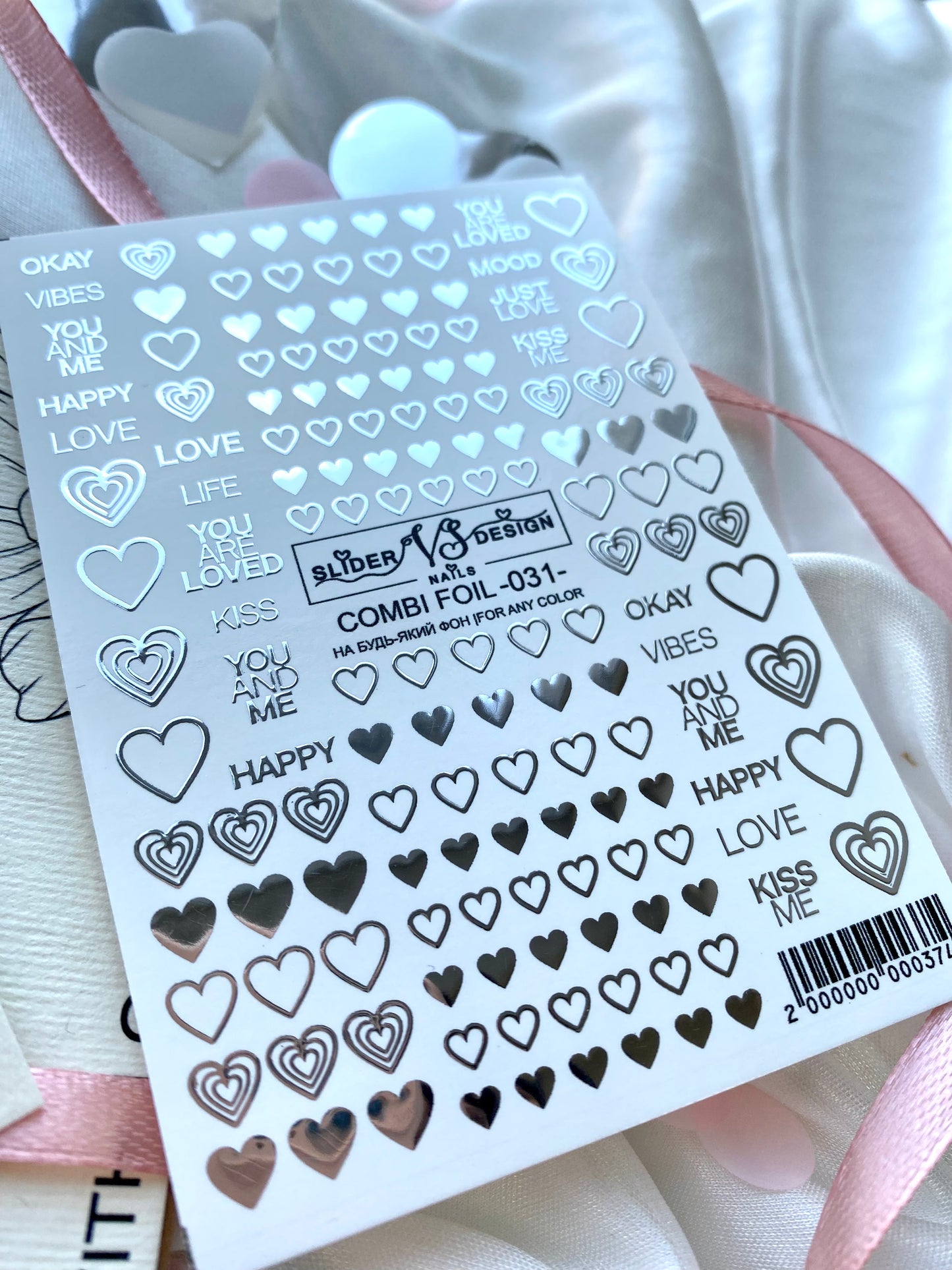 Slider design VS Nails Combi foil -031-