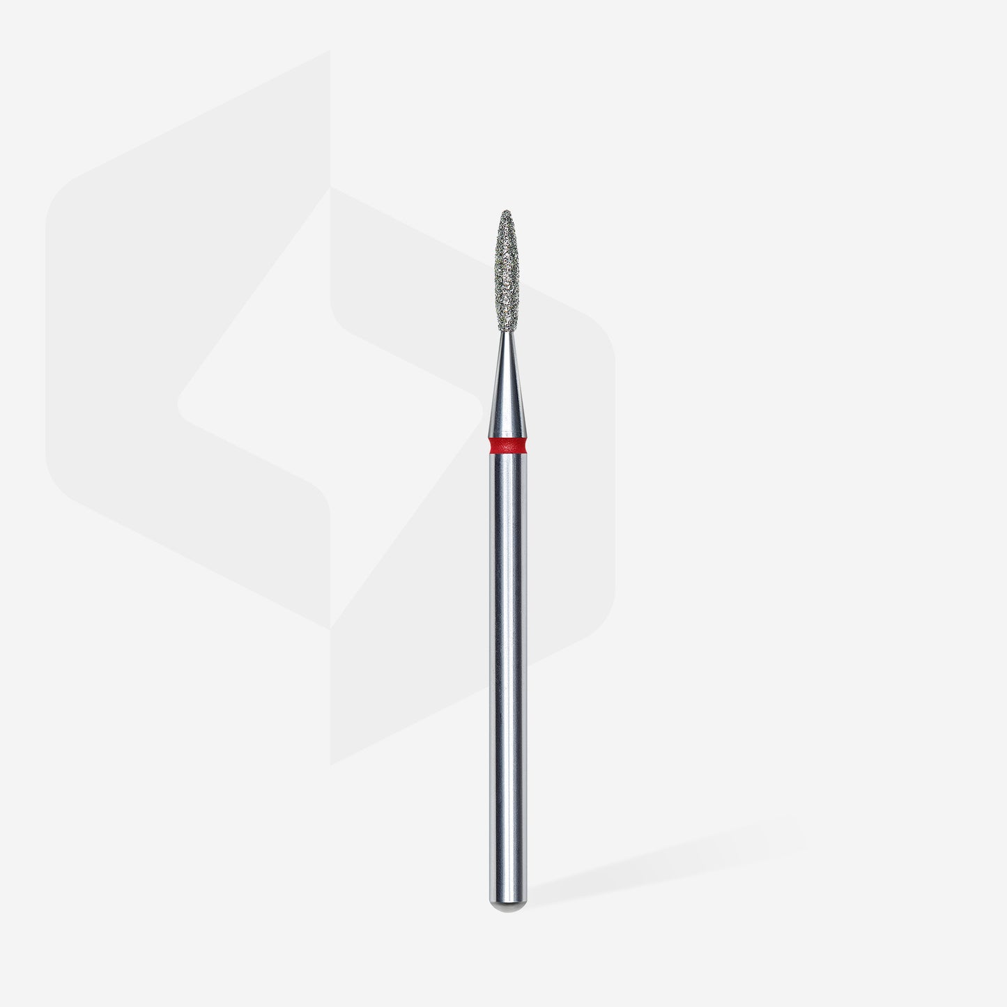 Staleks Pro Diamond Nail Drill Bit Flame Red 1.6 mm × 8 mm