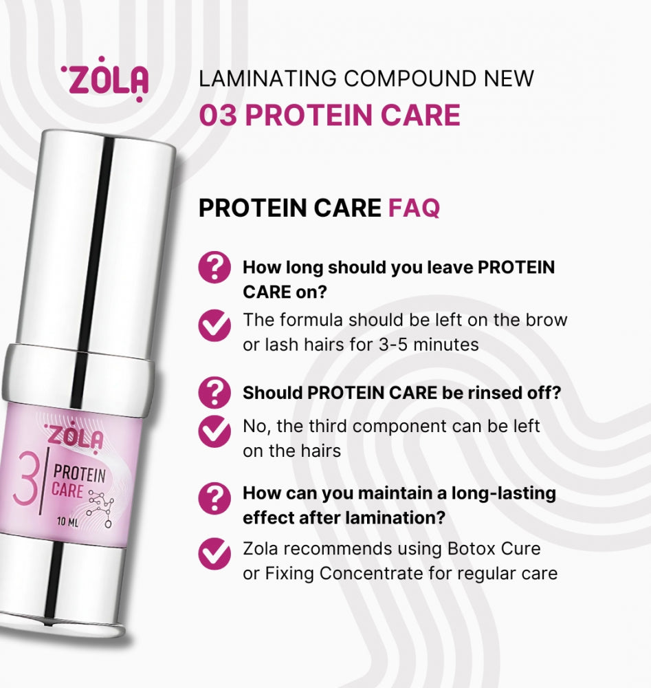 ZOLA Pink Склад для ламінування 03 Protein Care