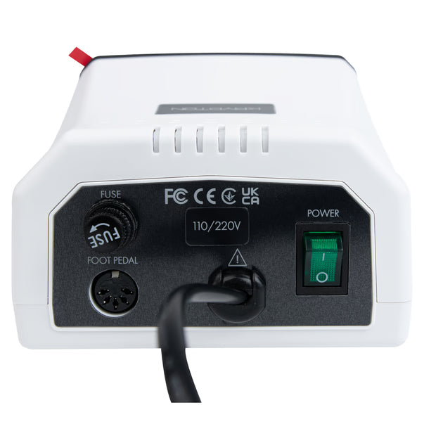 KRYPTON II XPS-300 nail drill (Krypton) for manicure and pedicure, 70W, 35,000 rpm, with lightweight handle (white)