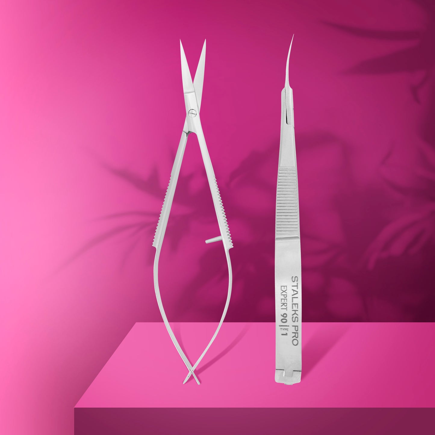 Staleks Pro Professional Cuticle Micro Scissors EXPERT 90 TYPE 1