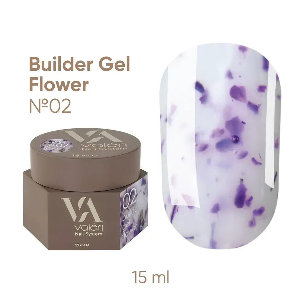 Builder Gel Flower Valeri №02 15 ml