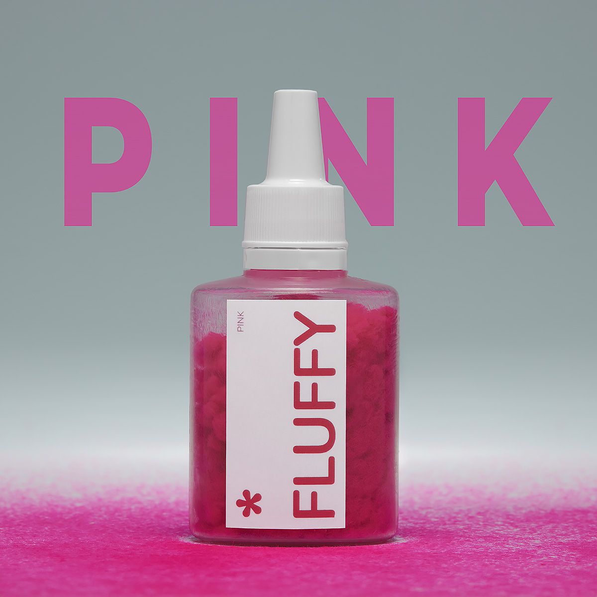 Оксамитова пудра для нігтів "Fluffy", ТМ "Easy to be professional", колір "Pink"