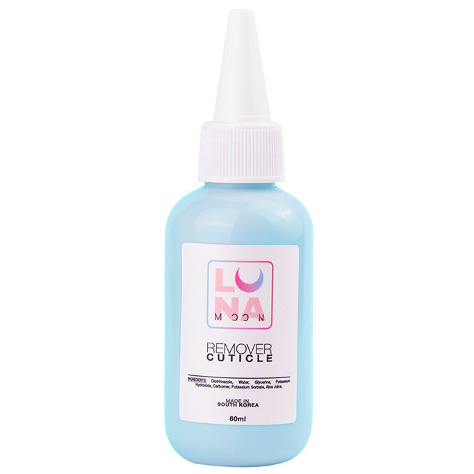 LUNAmoon Remover Cuticle Gel Remover, alkaline, 60 ml