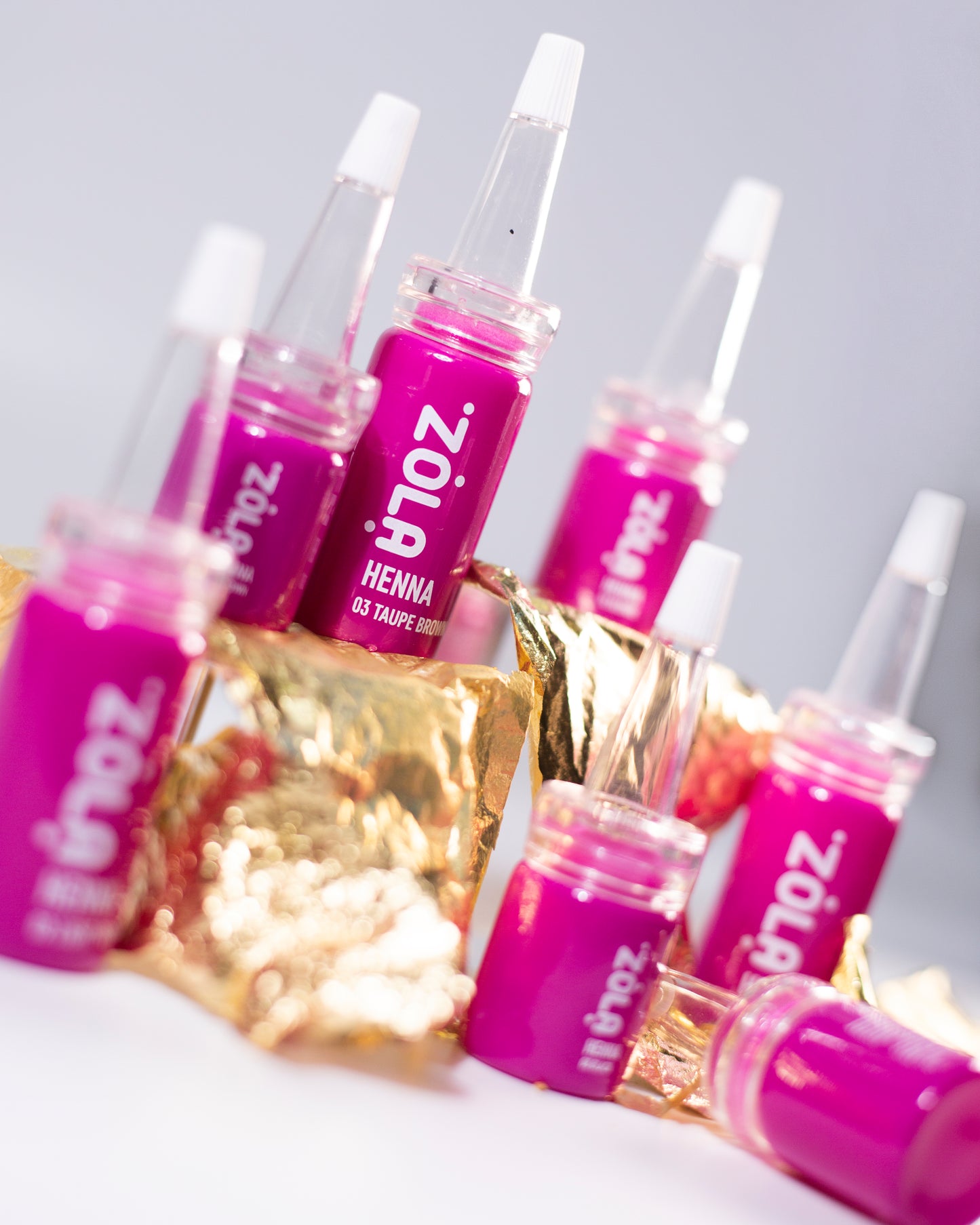 ZOLA PROFESSIONAL HENNA FOR EYEBROWS 10 G (02 LIGHT BROWN)