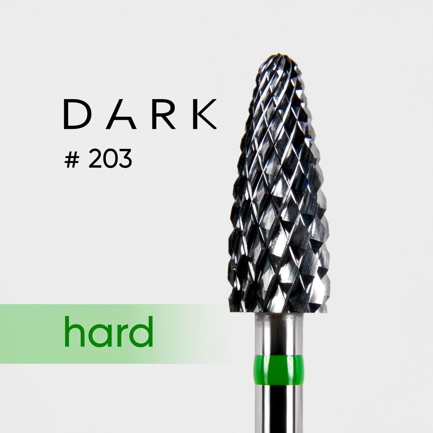 Насадка фреза кукурудза твердосплавна DARK №203 зелена