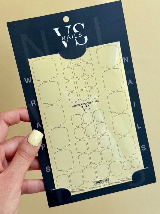 Плівки для педикюру -186-