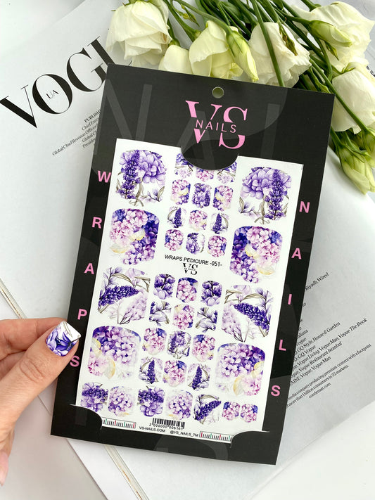 Плівки для педикюру -051-