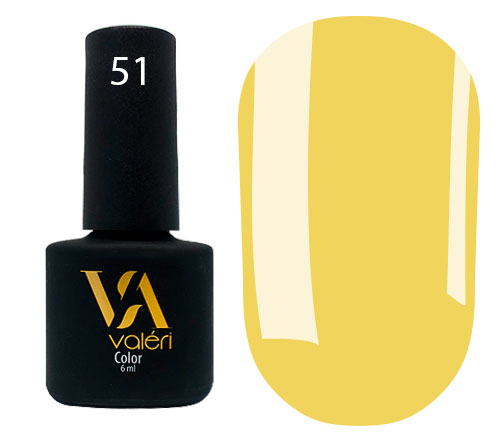 Гель-лак Valeri №51, 6 мл