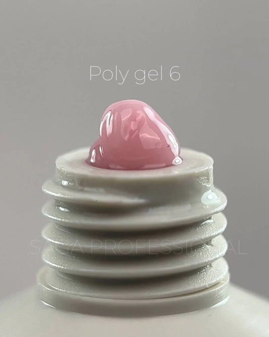 SAGA POLY GEL NEW (30 мл) №6