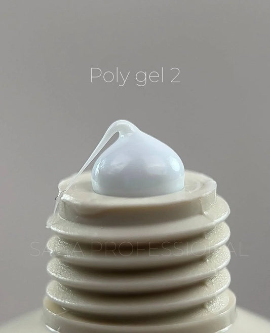 SAGA   POLY GEL NEW (30 ml) No2