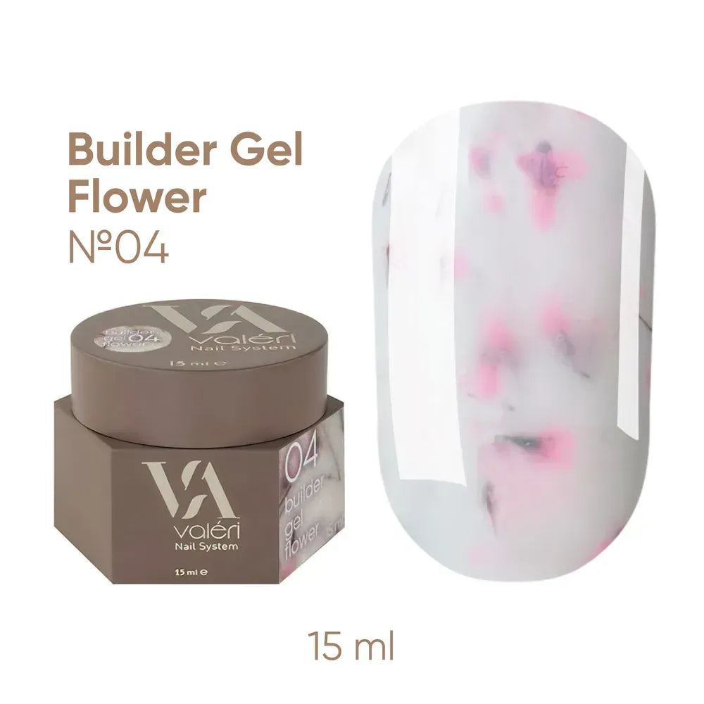 Builder Gel Flower Valeri №04 15 ml