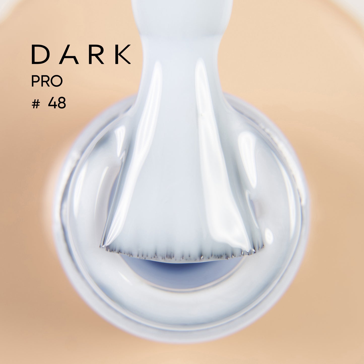 База для нігтів DARK PRO base №48, світло-блакитна,15 мл