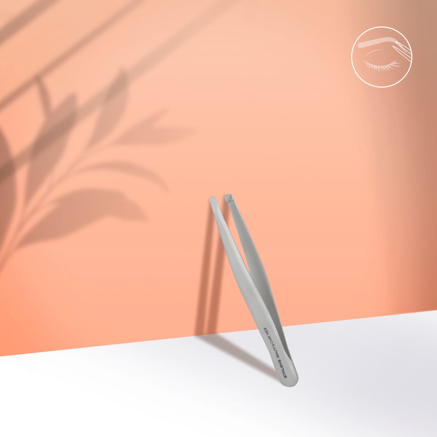 Staleks Pro Beauty & Care  10 Tweezers TYPE 3 (Wide Slanted)