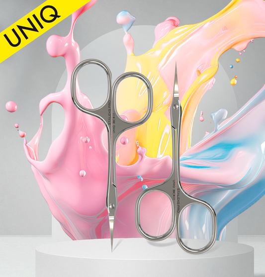 Ножиці професійні для кутикули Staleks Asymmetric UNIQ 30 TYPE 4