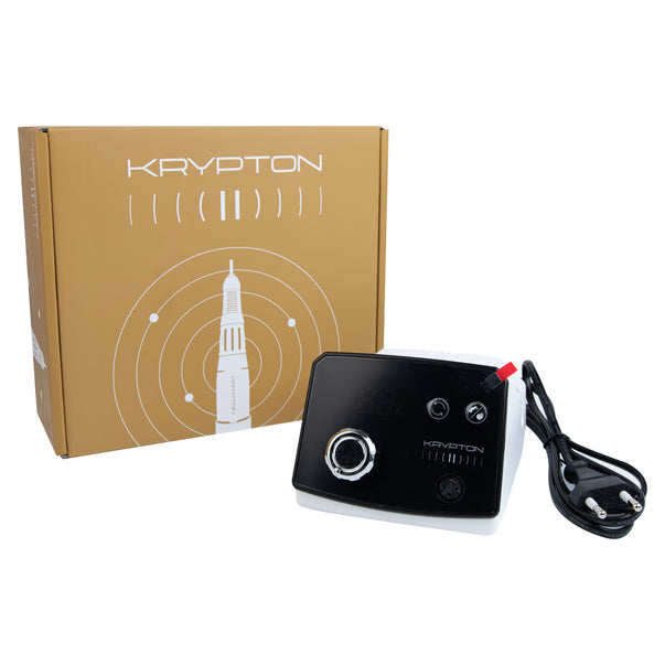 KRYPTON II XPS-300 nail drill (Krypton) for manicure and pedicure, 70W, 35,000 rpm, with lightweight handle (white)