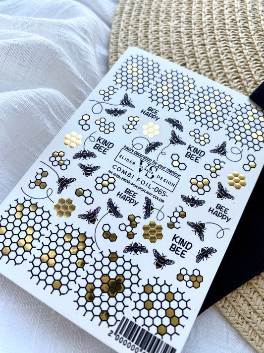 Слайдер дизайн VS Nails Combi foil -065-