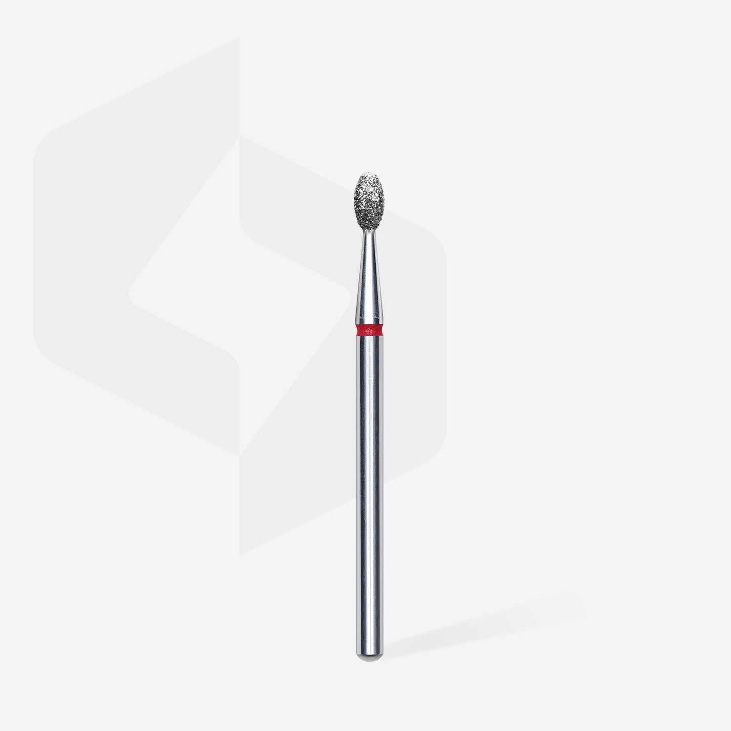 Staleks Pro Diamond Nail Drill Bit Olive Red 2.5 mm × 5 mm