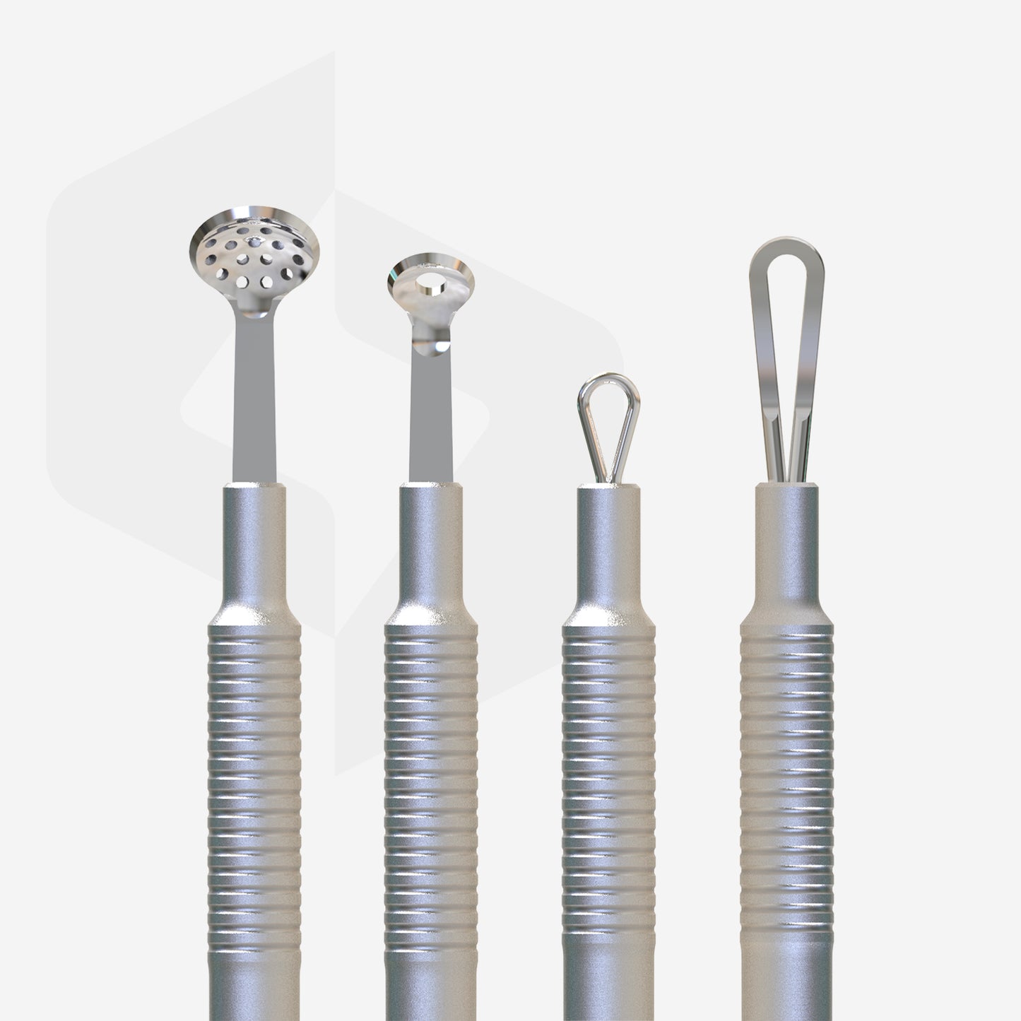 Staleks Pro Beauty & Care Comedone Extractor with Spoon (19 Holes)