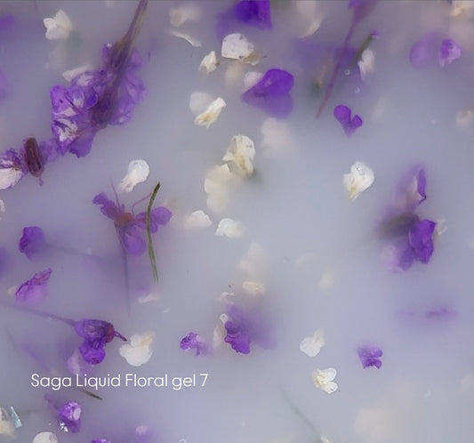 Saga Liquid Floral gel №07, 15 мл