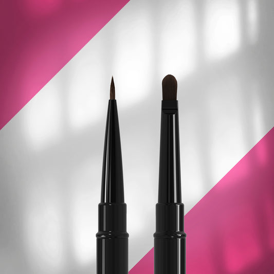 Staleks Pro EXPERT Double-Ended Gel Brush 7 mm × 7 mm