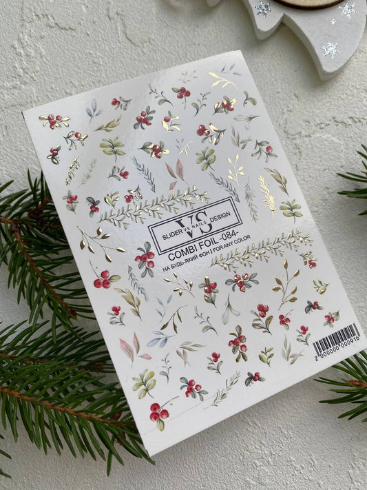 Слайдер дизайн VS Nails Combi foil -084-