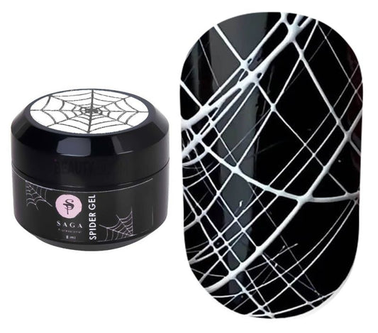 SAGA professional Spider Gel білий, 5 мл
