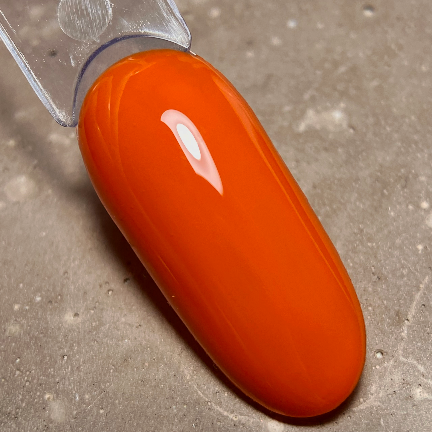 Gel polish DARK No. 099, fiery orange, 6 ml