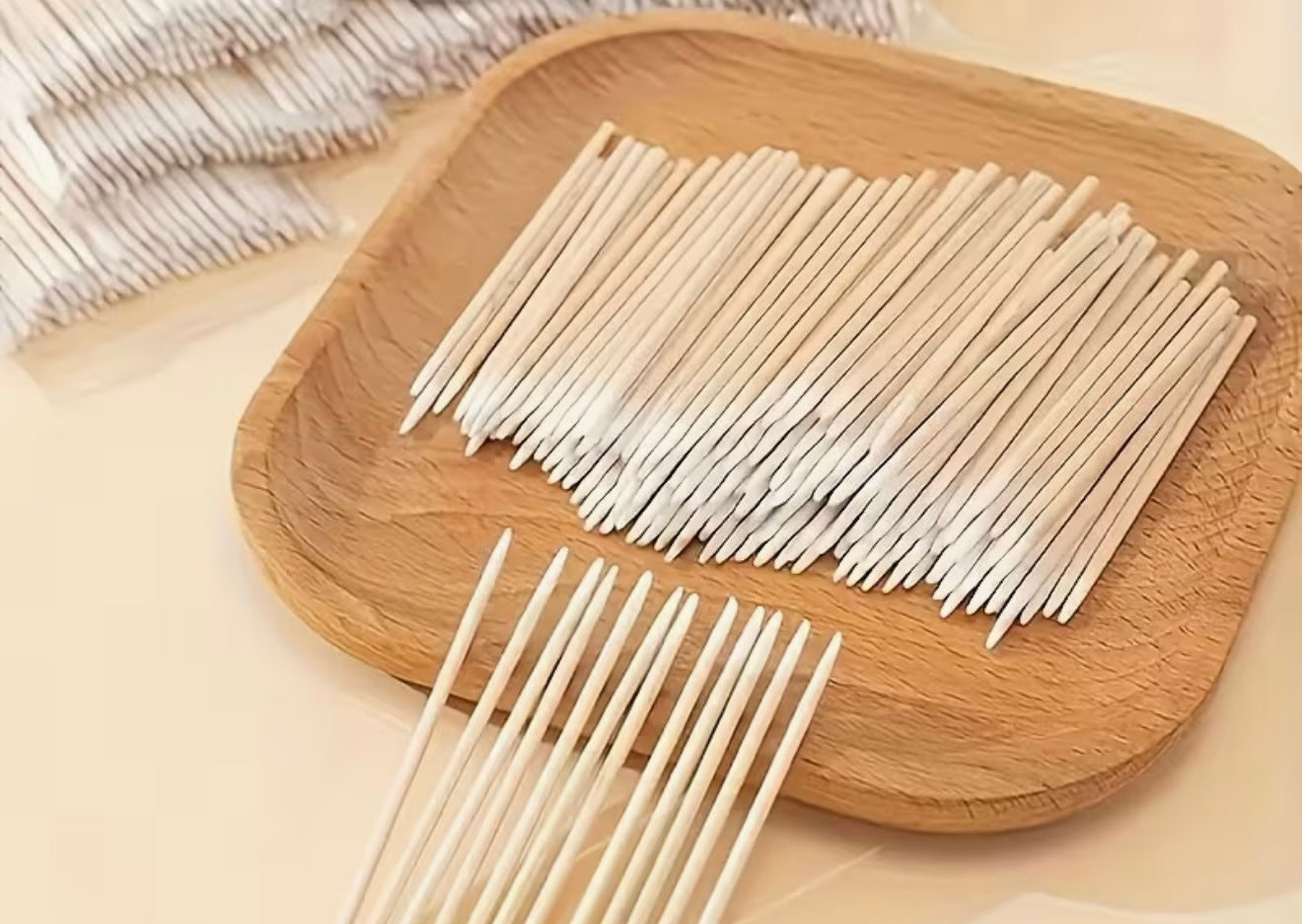 Nail Swabs - Precision Cleaning Sticks for Nail Tips, 100 pcs