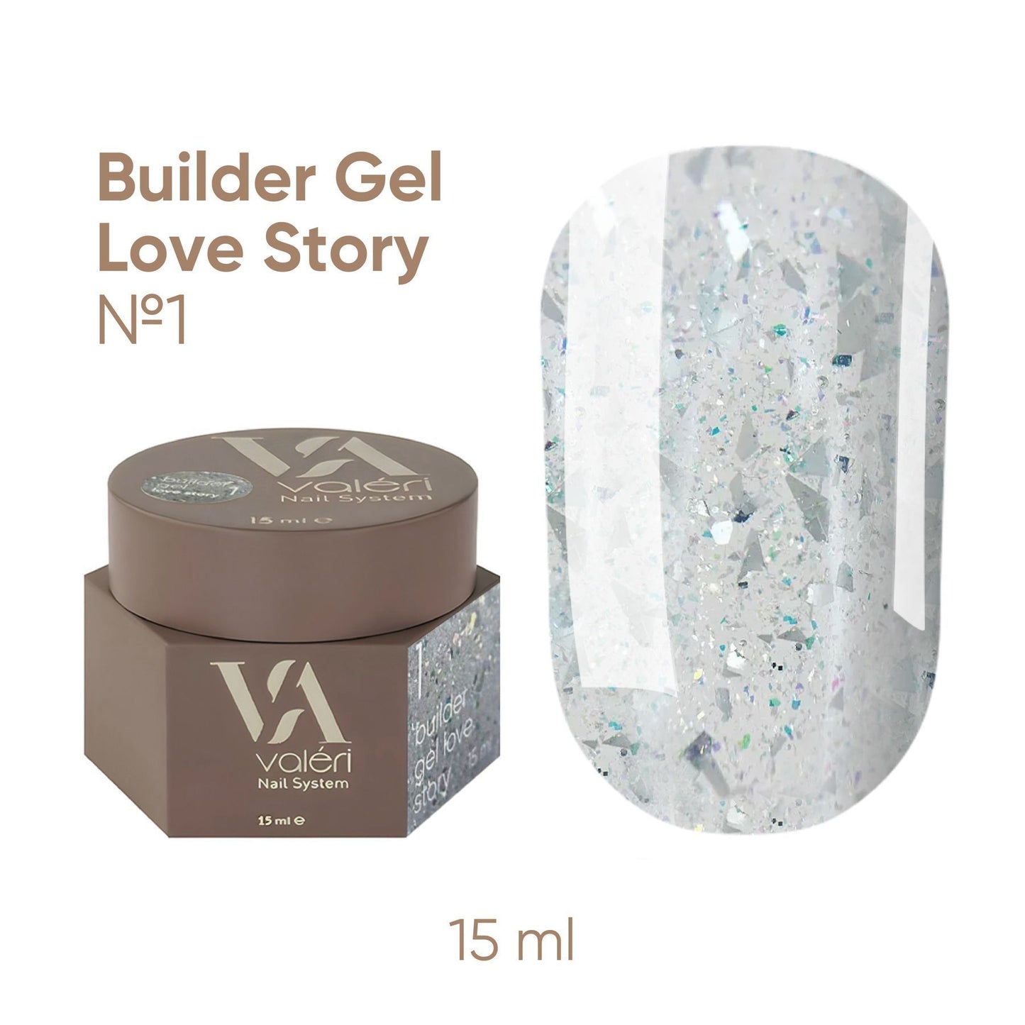 BUILDER GEL LOVE STORY VALERI №01