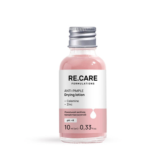 Локальний засіб від прищів підсушуючий Anti-Pimple Drying lotion RECARE 10 мл