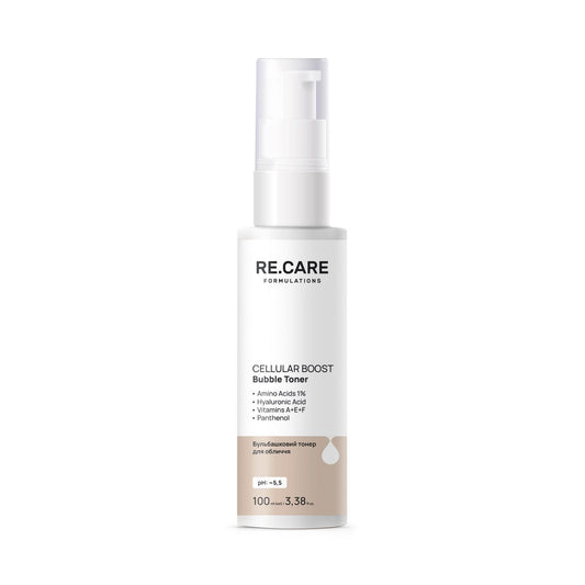 Бульбашковий тонер для обличчя Cellular Boost Bubble Toner RECARE 100 мл
