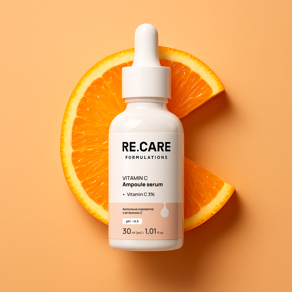 Ампульна сироватка з вітаміном С Vitamin C Ampoule Serum RECARE 30 мл