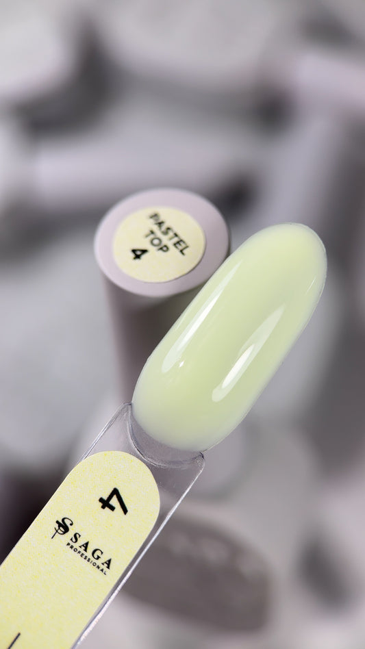 SAGA professional топ без липкого шару PASTEL TOP, 10 мл, 04