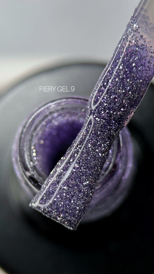 Гель-лак Saga Professional Fiery №9 (9мл)