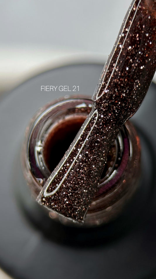 Гель-лак Saga Professional Fiery №21 (9мл)