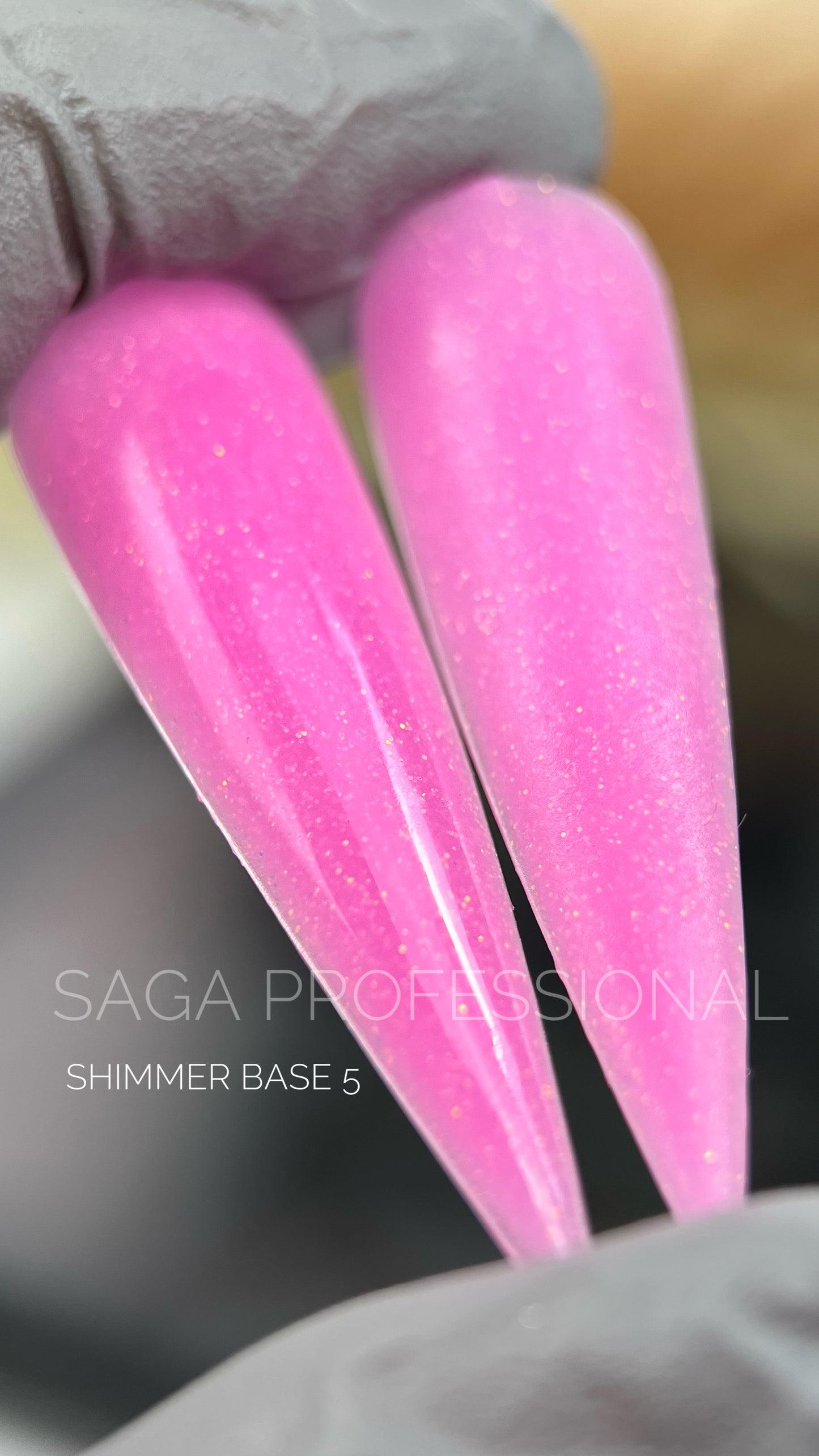Saga Cover Base Shimmer 15 мл, N5