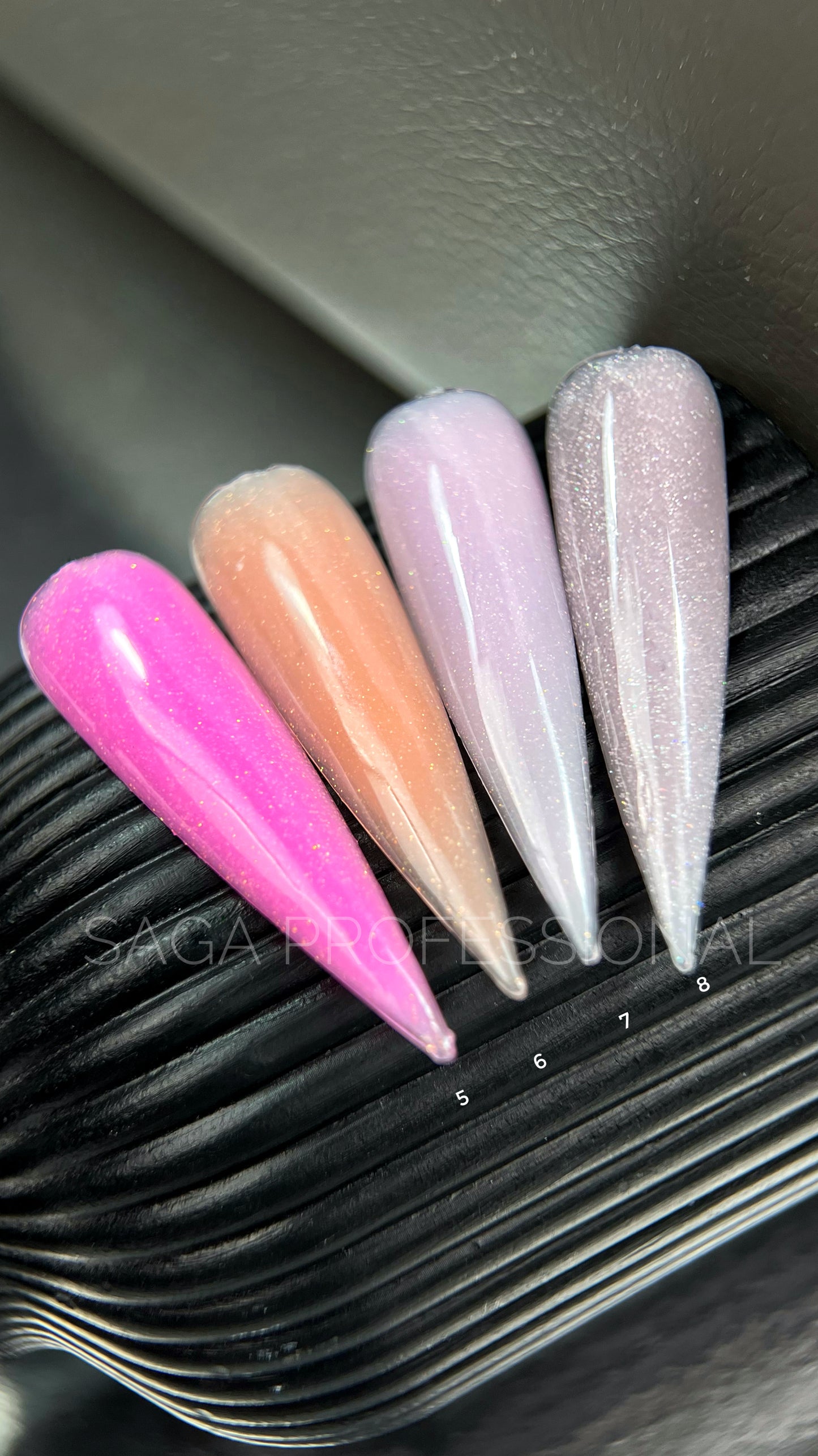 Saga Cover Base Shimmer 15 мл, N5