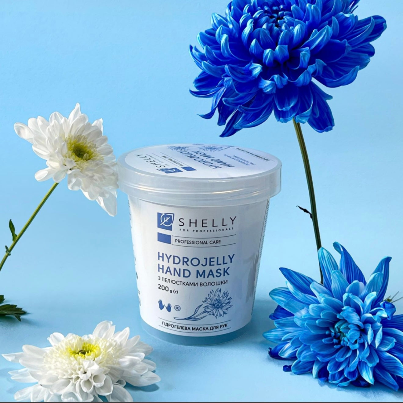 HYDROGEL HAND MASK WITH CORNWALL PETALS SHELLY 200 G 