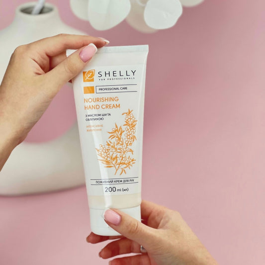 NOURISHING HAND CREAM WITH SHEA BUTTER AND SEABUCKTHORN SHELLY 200 ML