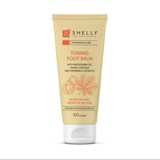 SHELLY TONING FOOT BALM WITH MACADAMIA OIL, HORSE CHESTNUT AND WITCH EXTRACTS 100 ML