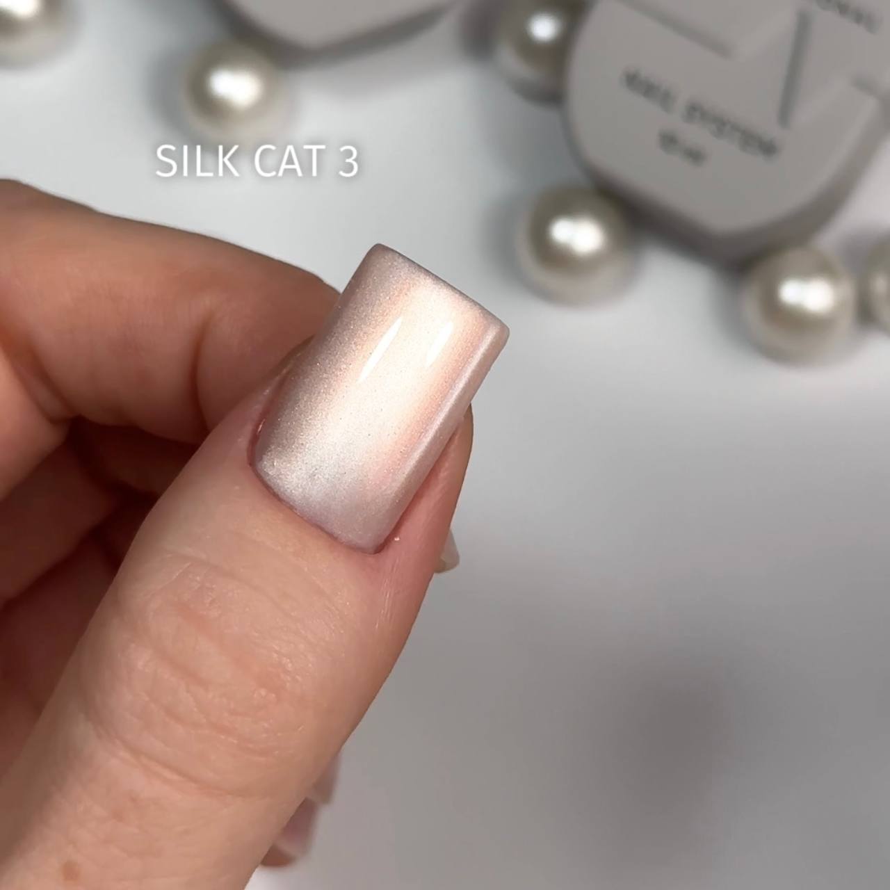 Gel polish Saga Silk Cat Cat's Eye No. 03, 10 ml