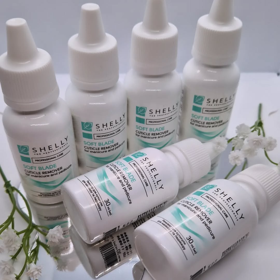 CUTICLE REMOVER SOFT BLADE SHELLY 30 ML