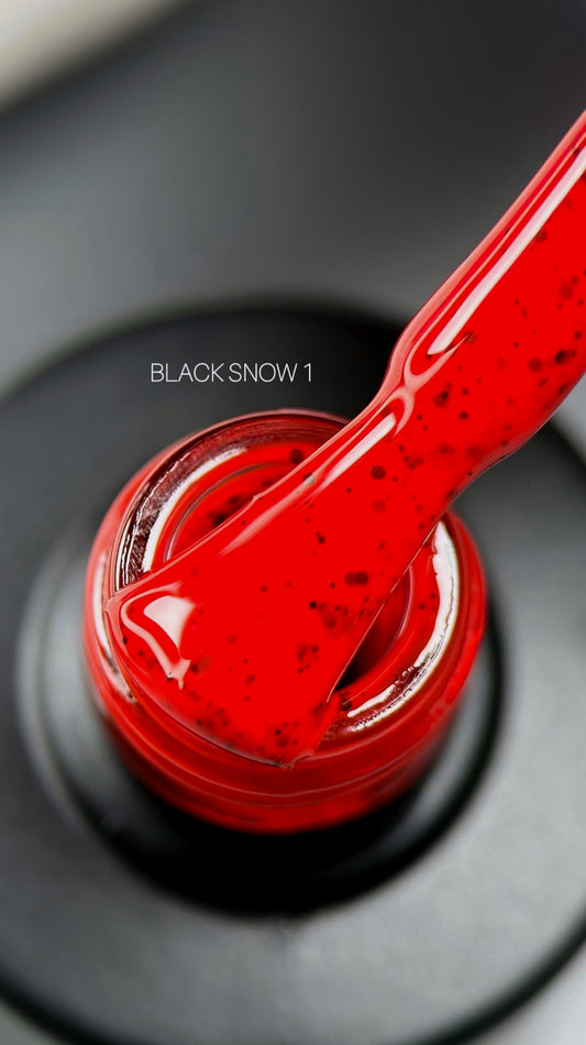 Гель-лак SAGA Black Snow №01,  9 мл