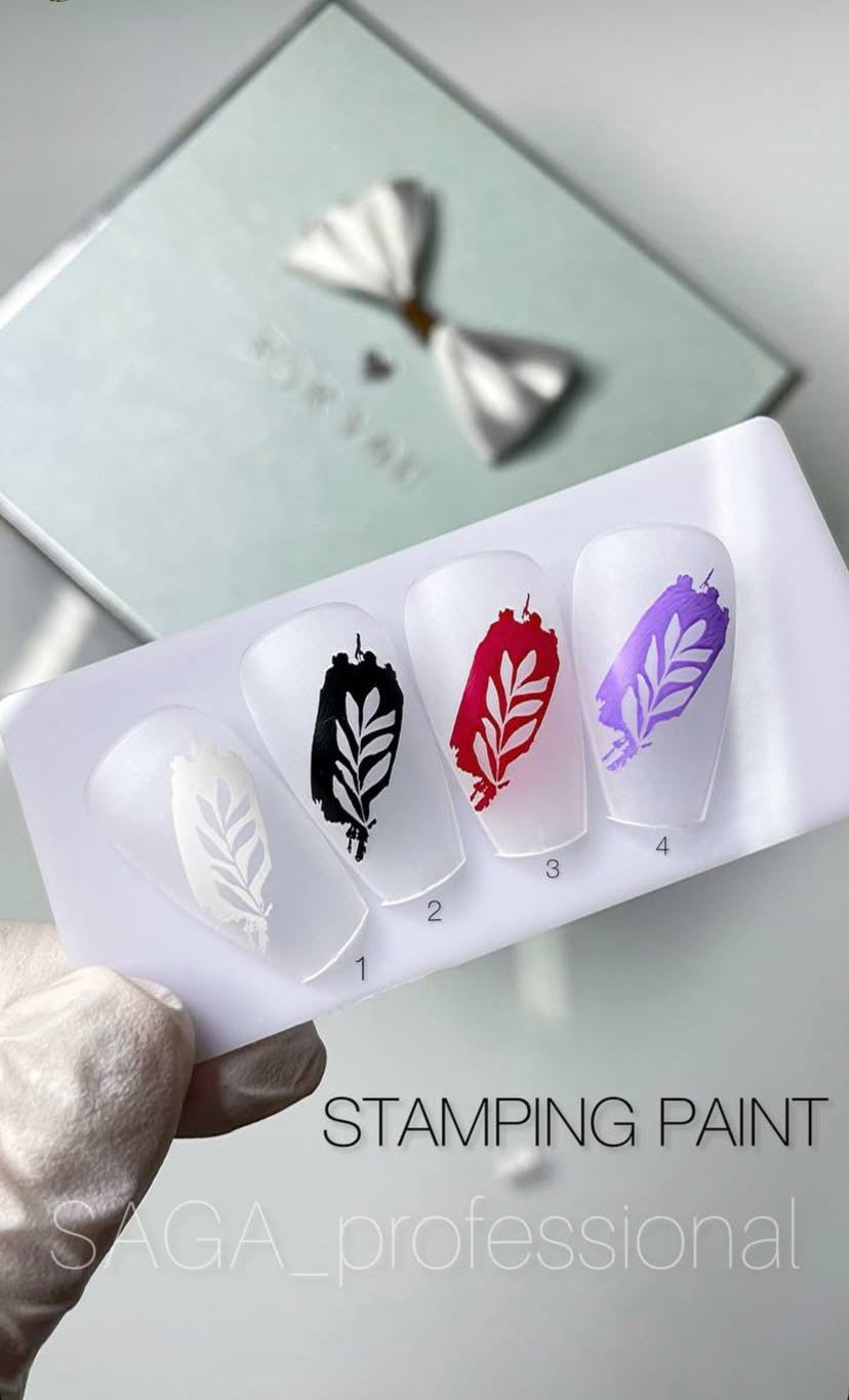 Лак-фарба для стемпінгу Saga Professional Stamping Paint 8 мл, № 03