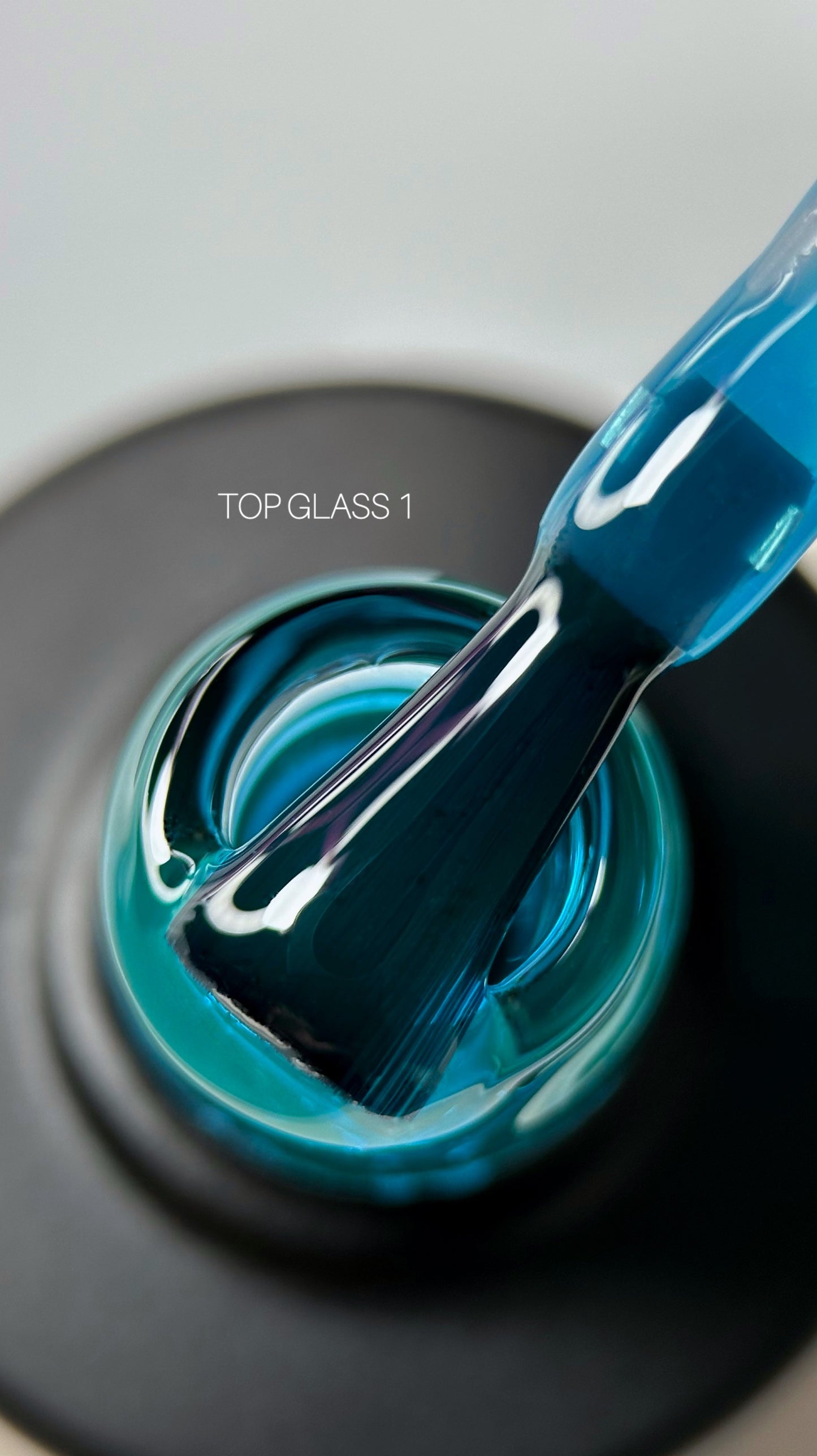 Saga GLASS Top nail polish, stained glass, 9 ml