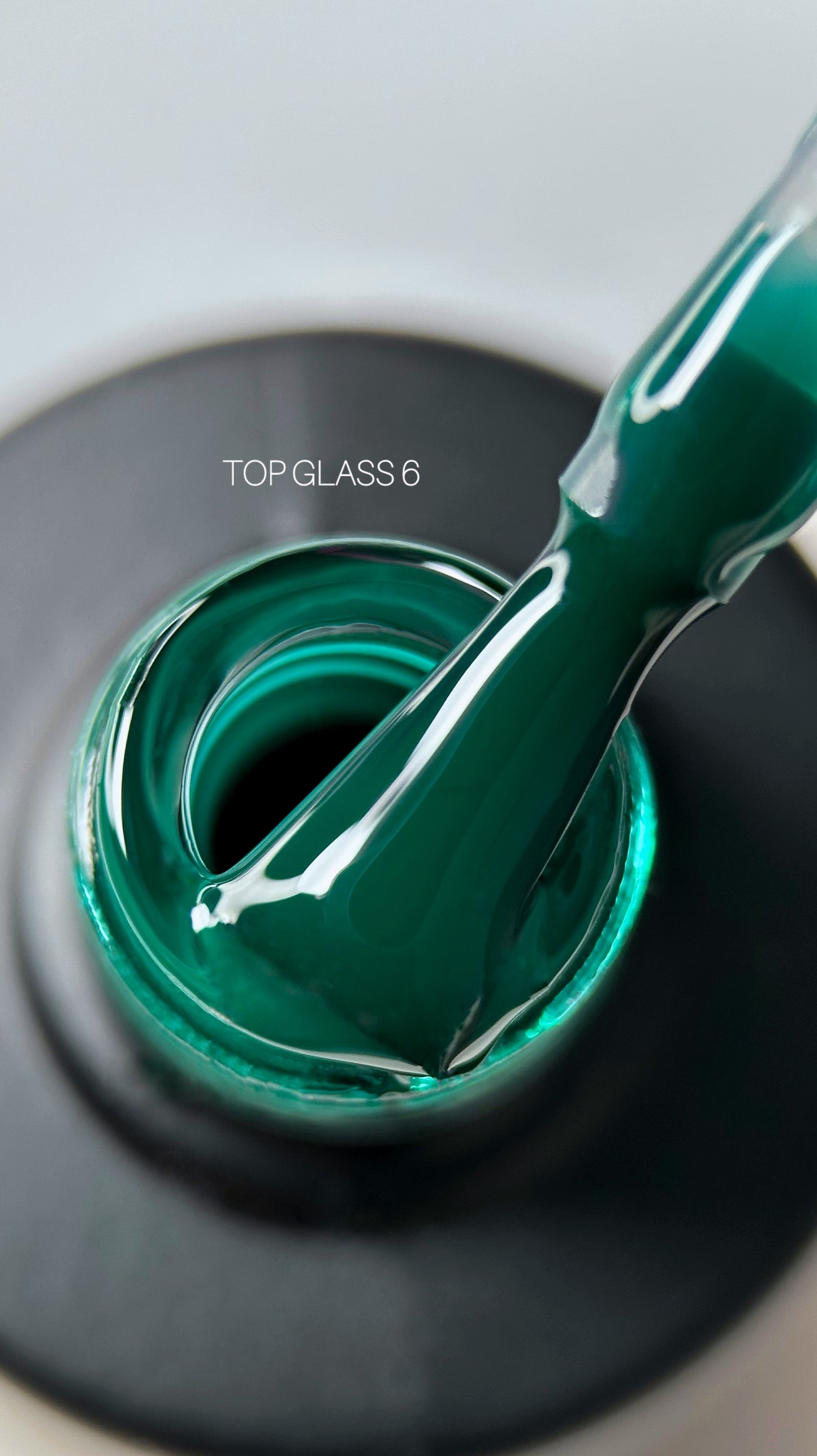 Saga GLASS Top nail polish, stained glass, 9 ml