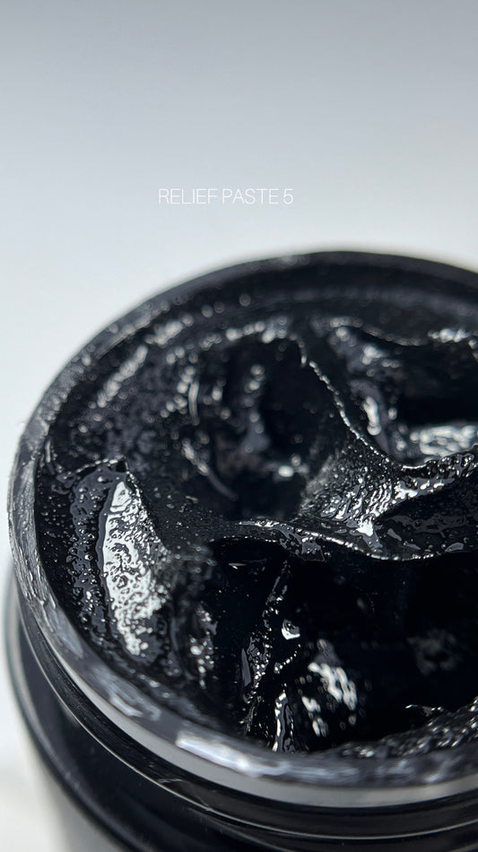 Паста декоративна Saga Relief past №05, чорна, 5 мл