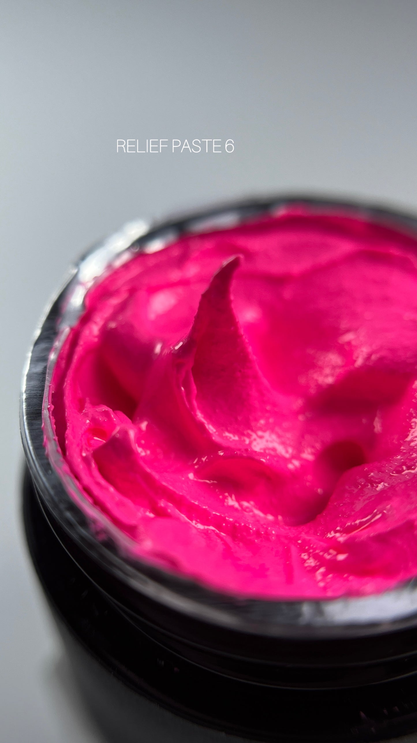 Паста декоративна Saga Relief past №06, рожева, 5 мл