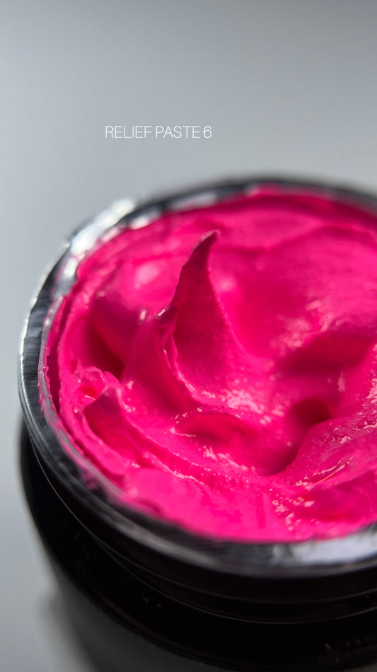 Паста декоративна Saga Relief past №06, рожева, 5 мл